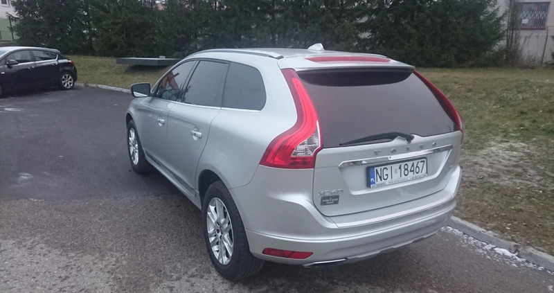 Volvo XC 60 cena 83000 przebieg: 197000, rok produkcji 2017 z Giżycko małe 37